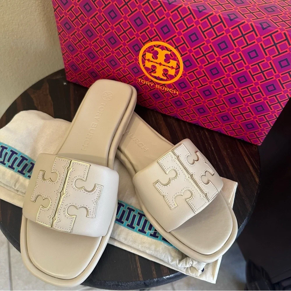 Tory Burch DOUBLE T SPORT SLIDE